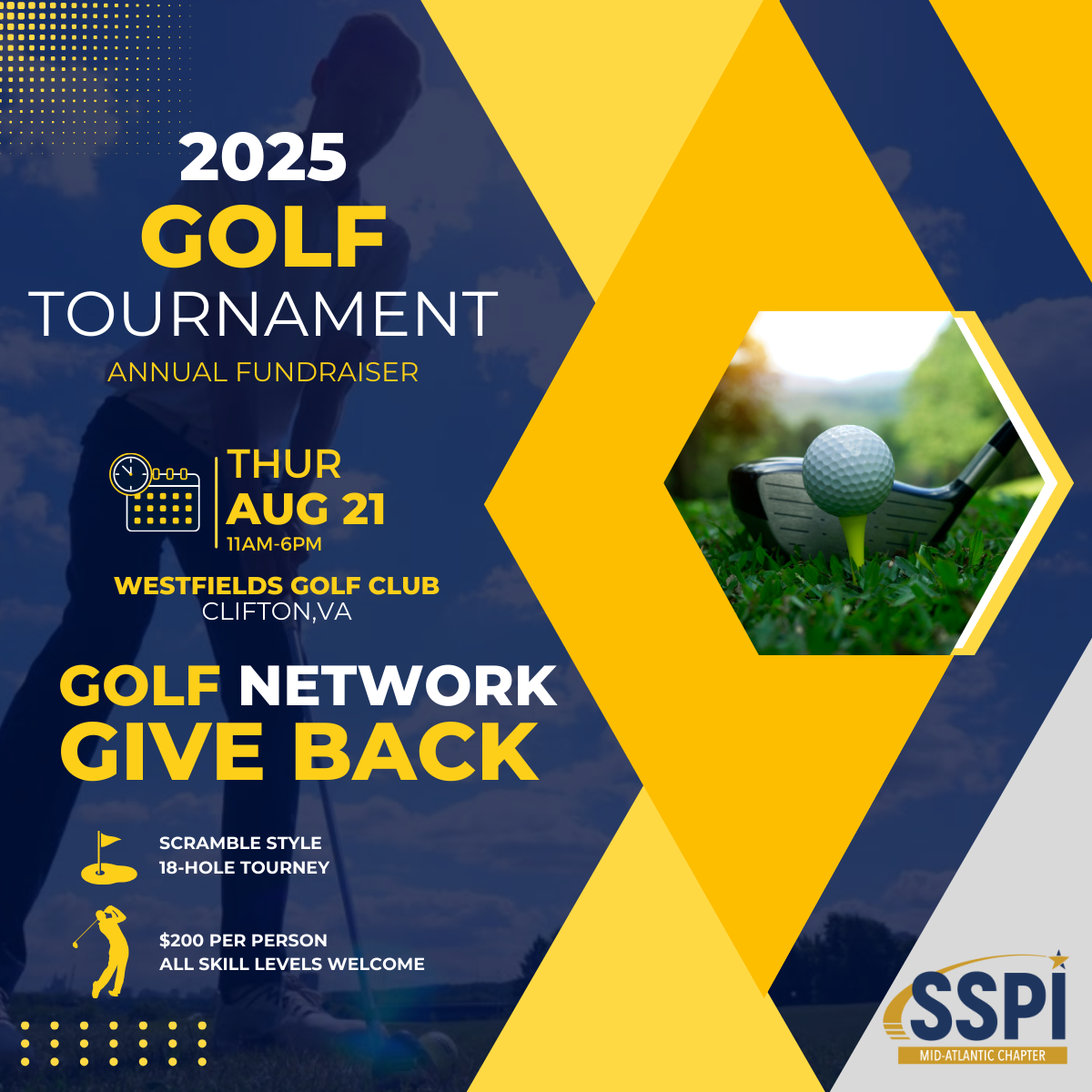 2025 SSPI-MA Golf Tournament