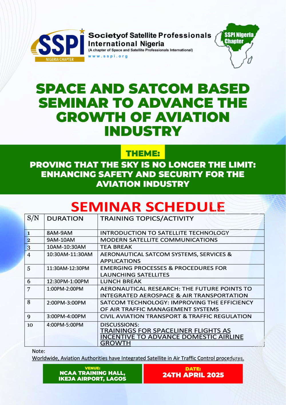 SSPI-Nigeria Seminar